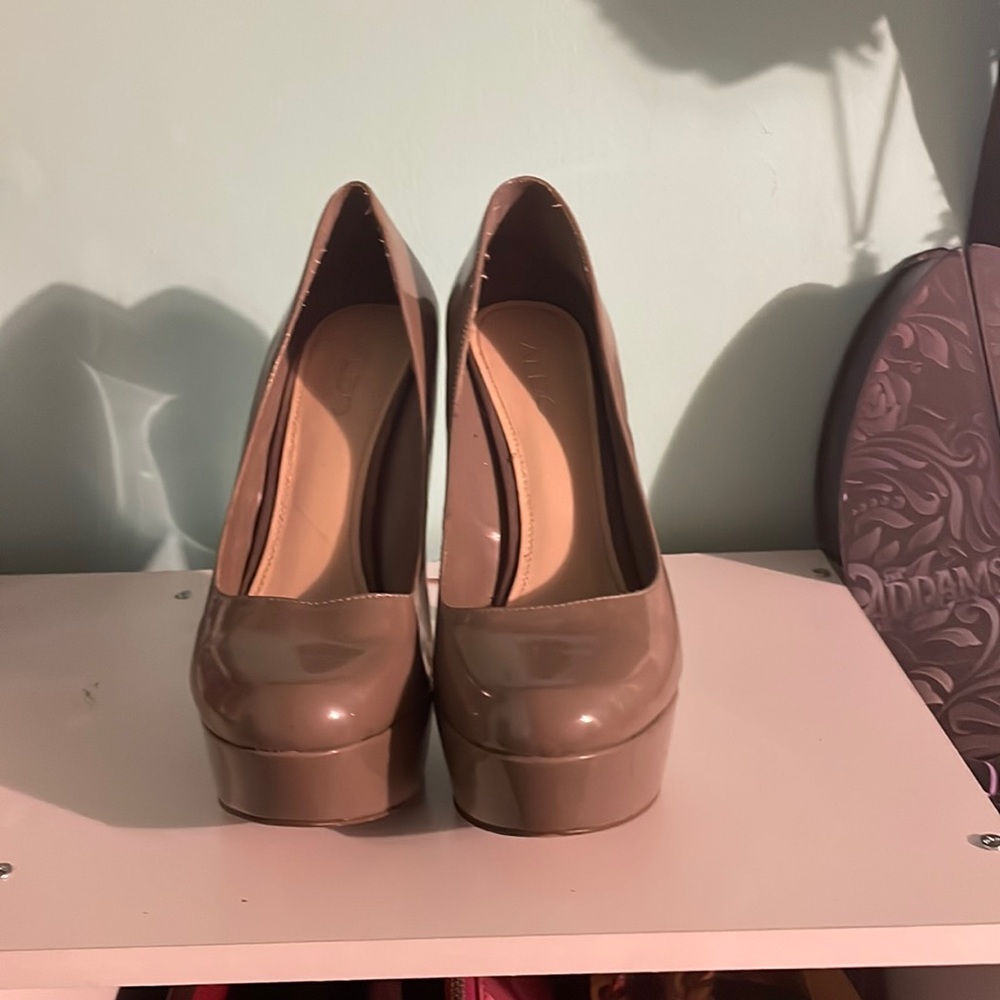 Grey heels